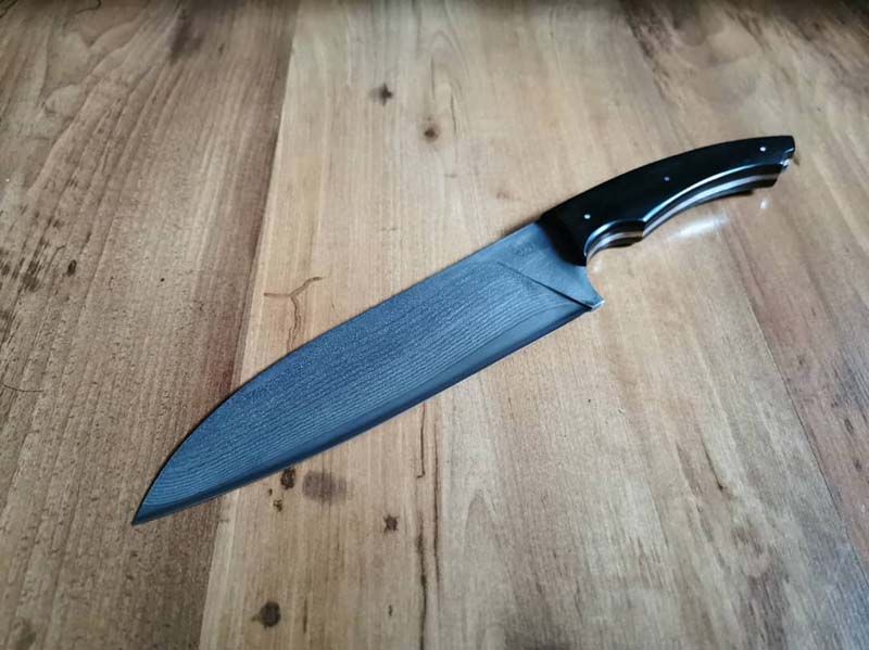 couteau de cuisine sur mesure