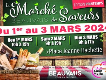 C'est aujourd'hui que démarre le Marché des Saveurs ! Tout ce week-end sur la Place Jeanne Hachette le goût est à l'honneur.

Champagne DEMAY DIDIER Domaine...