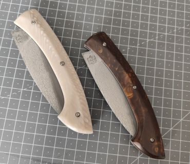 Fabrication de couteau pliant artisanal Fabrication de couteau pliant artisanal